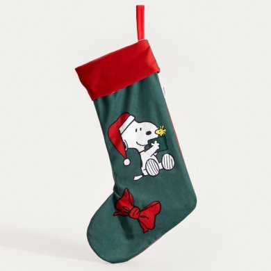 Рождественский носок для подарков Homla SNOOPY Разноцветный 242940