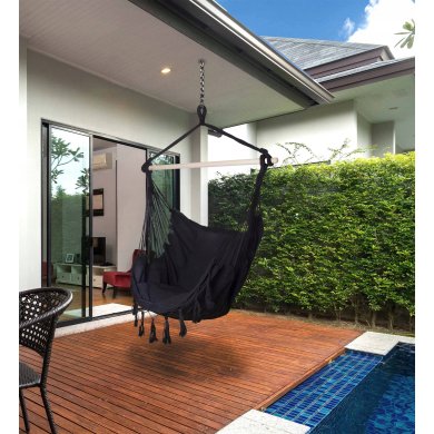 Подвесное кресло-гамак RODOS 2 Черный 5.02.211675 фото - 8