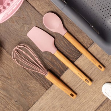 Ложка силіконова Homla EASY BAKE | Рожевий 164885 фото - 6