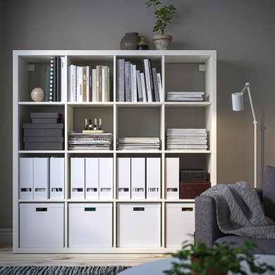 IKEA УЦЕНКА Стеллаж KALLAX Белый brak/30275861 фото - 7