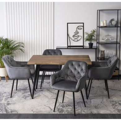 Обідній стілець Mebel Elit VIKI Сірий - 4 Обідній стілець Mebel Elit VIKI Сірий ME.VIKI/P/V/K фото - 4