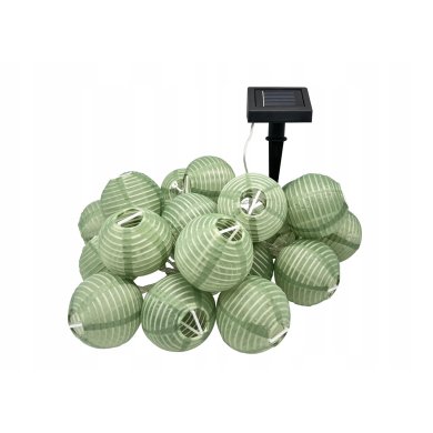 Декоративная гирлянда на солнечной батарее Garden Line 20 LED 5,7 м Теплый-белый SOL4382 фото - 2