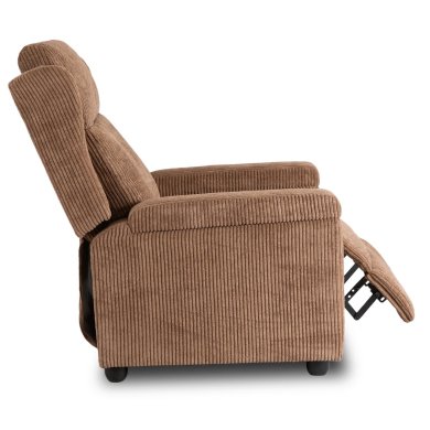 Крісло м'яке розкладне з реклайнером Mebel Elit SPENCER Velvet Коричневий - 8 Крісло м'яке розкладне з реклайнером Mebel Elit SPENCER Velvet Коричневий ME.SPENCER/BR/SZTR/FW фото - 8