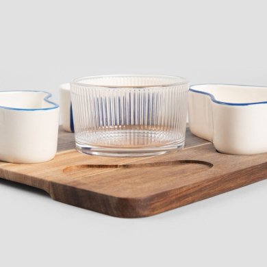 Сервировочный набор Homla MODERN HAMPTONS Белый 240895 фото - 4