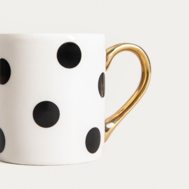 Чашка с блюдцем Homla LUNYA 100 мл Принт 241508 фото - 3