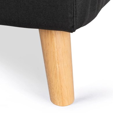 Раскладной диван Mebel Elit MARRY 2 Черный ME.MARRY2/CZ/DNAT/T/FW фото - 11