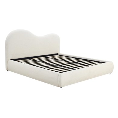 Кровать Mebel Elit TALINN Boucle 180x200 см Кремовый ME.TALINN/180/KR/TB/LOZZPOJ фото - 2