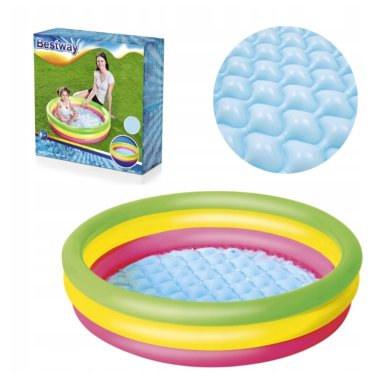 Надувной детский бассейн Bestway 51104 102х25 см Разноцветный BES51104 фото - 5