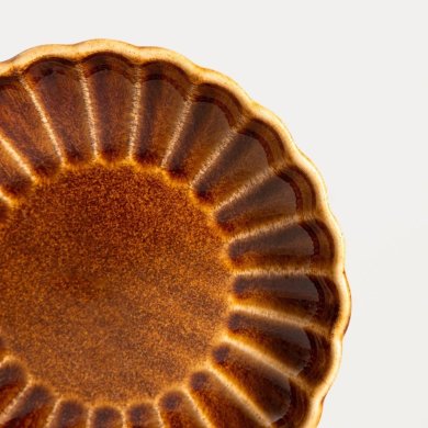 Блюдце Homla MELIDA 10 см Янтарный 241350 фото - 3