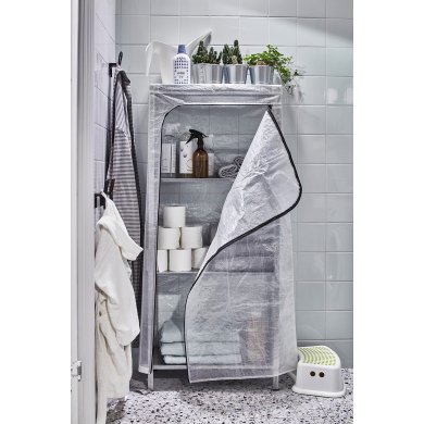 IKEA Чехол для стеллажа HYLLIS Прозрачный (ИКЕА ХИЛЛИС) 80430204 фото - 4