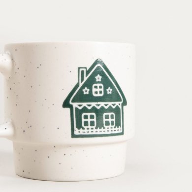 Набор кружек Homla BELLVE 300 мл 2 шт Принт 241790 фото - 3