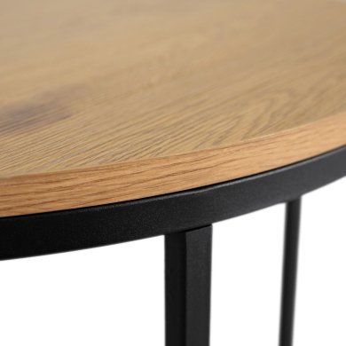 Журнальний стіл Mebel Elit HANTEL Чорний ME.HANTEL/DZ/CZ/L фото - 5