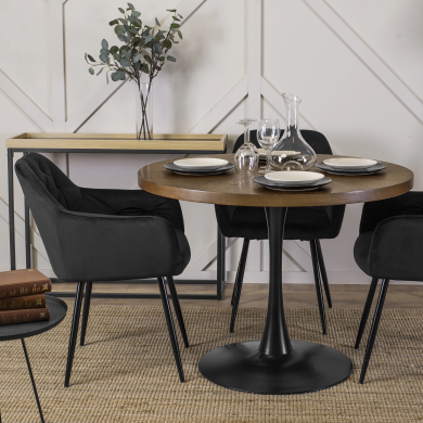 Обеденный стол Mebel Elit LINO Орех - 10 Обеденный стол Mebel Elit LINO Орех ME.LINO/O/S фото - 10