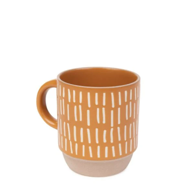 Кружка Homla GRANTI 280 мл | Помаранчевий / Принт 218182 фото - 3