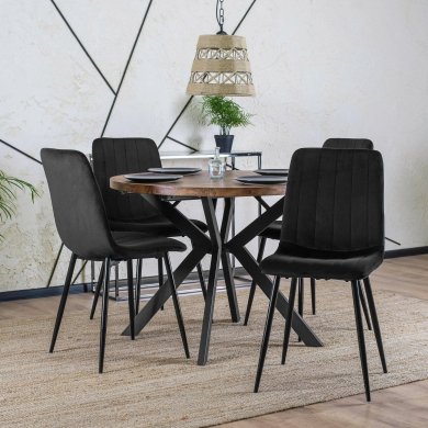 Розкладний обідній стіл Mebel Elit LUKAS Дуб рустик - 8 Розкладний обідній стіл Mebel Elit LUKAS Дуб рустик ME.LUKAS/DRU/CZ/S фото - 8