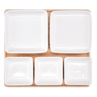 Дошка сервірувальна Duka Modular 25,5 х23х1, 5 см | Дерево 1217961 фото - 4