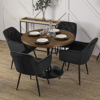 Обеденный стол Mebel Elit LINO Орех - 11 Обеденный стол Mebel Elit LINO Орех ME.LINO/O/S фото - 11