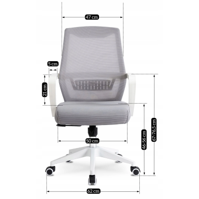 Офісне крісло Mebel Elit LEFKAS Сірий - 12 Офісне крісло Mebel Elit LEFKAS Сірий ME.LEFKAS/P/T/FO фото - 12
