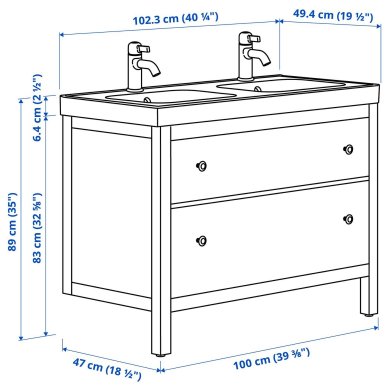 IKEA HEMNES/ORRSJON (ИКЕА HEMNES/ORRSJON) 19654995 фото - 6
