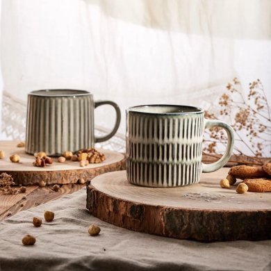 Кружка Homla ANDRES 370 мл Серый - 5 Кружка Homla ANDRES 370 мл Серый 231355 фото - 5