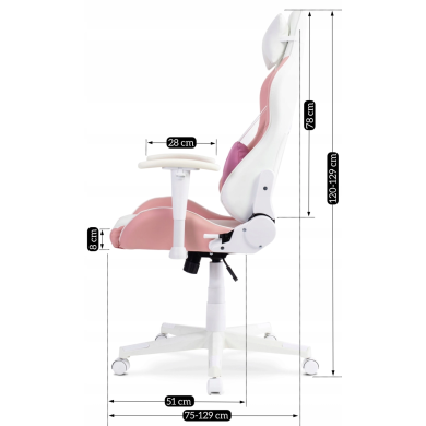 Геймерське крісло Mebel Elit CANDY Рожевий - 8 Геймерське крісло Mebel Elit CANDY Рожевий ME.ADULTCANDY/R/E/FO фото - 8