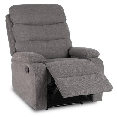 Крісло м'яке розкладне з реклайнером Mebel Elit KOBE 2 Сірий ME.KOBE/P/T/FW фото - 2