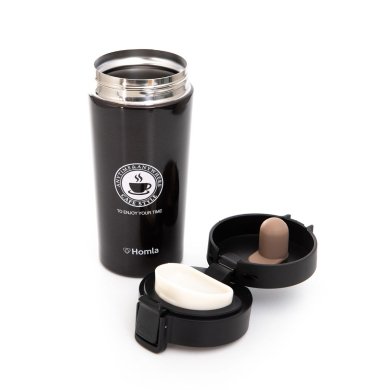 Термокружка Homla LODJA 380 мл Коричневий - 4 Термокружка Homla LODJA 380 мл Коричневий 219166 фото - 4