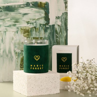 Ароматическая свеча Homla ETERNAL Magic Forest | Зеленый 164074 фото - 8