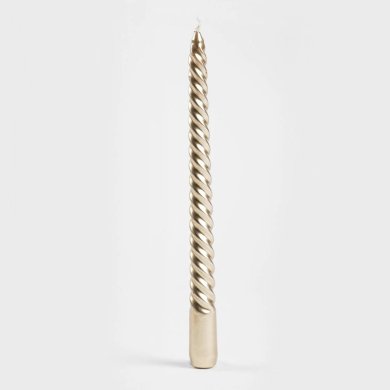 Набор свечей Homla TABLE CANDLES 25 см 4 шт Золотой 235783 фото - 2