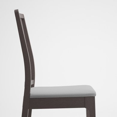 IKEA Обеденный стул EKEDALEN Серый (ИКЕА ЭКЕДАЛЕН) 80340760 фото - 6