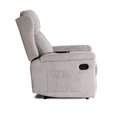 Кресло мягкое раскладное массажное с реклайнером Mebel Elit SEBASTIAN Velvet Серый ME.SEBASTIAN/P/SZTR/FW фото - 3