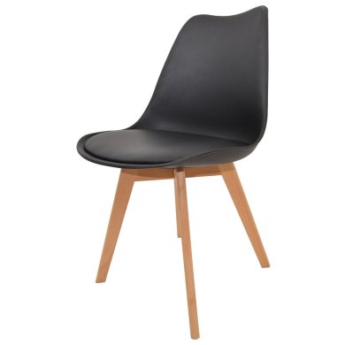 Обідній стілець Kontrast EMMA 3 Чорний 6.05.50520 фото - 4