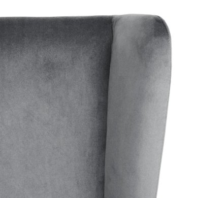 Крісло м'яке Homla VINDER Сірий 218196 фото - 5