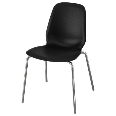 IKEA Обеденный стол LIDAS Черный (ИКЕА ЛИДАС) 99505567