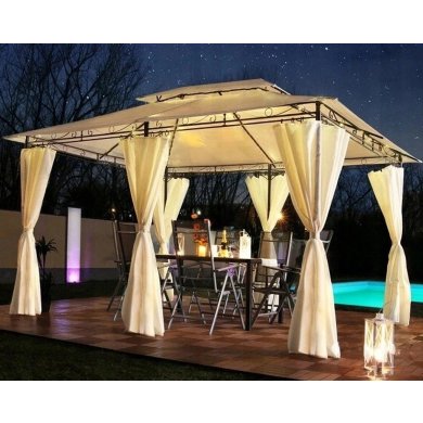 Садовая беседка Garden Line 4x3 м Бежевый TUN5705 фото - 6