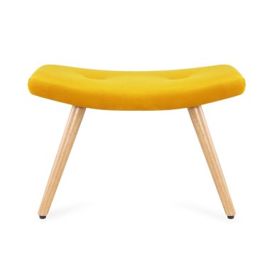 Підставка для ніг Homla MOSS Welur Жовтий 158440 фото - 2