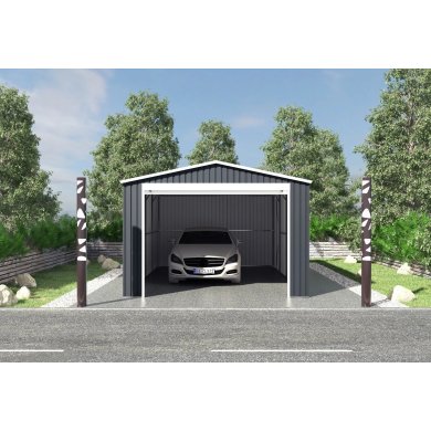Гараж Corciano HERBERT C 338x576x243 см Графит - 6 Гараж Corciano HERBERT C 338x576x243 см Графит 5901721052406 фото - 6