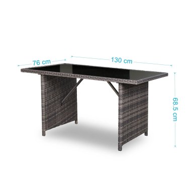 Комплект садовой мебели Corciano NATALIA Серый 5901721055162 фото - 3