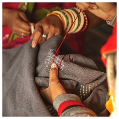 IKEA Плед MAVINN 110х170 см Серый (ИКЕА МАВИНН) 80587681 фото - 5