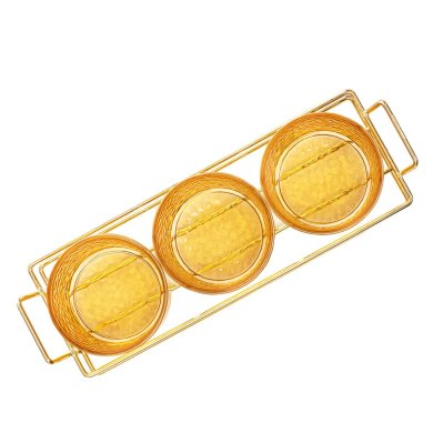 Набор мисок Homla SERENE | Янтарный / Золото 214504 фото - 2