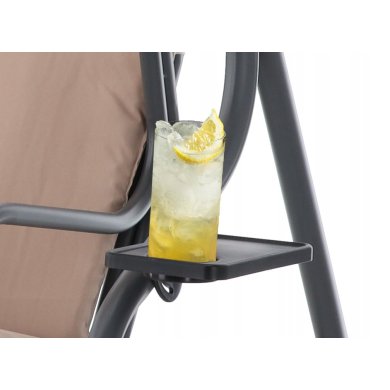 Садовые качели Garden Line 170x110x153 см Бежевый KRE0735 фото - 3