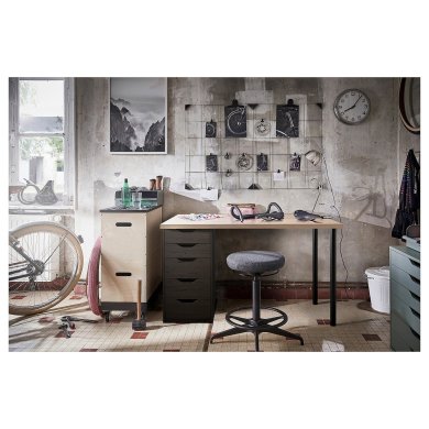 IKEA Письменный стол LAGKAPTEN/ALEX Дуб (ИКЕА ЛАГКАПТЕН/АЛЕКС) 79416968 фото - 6