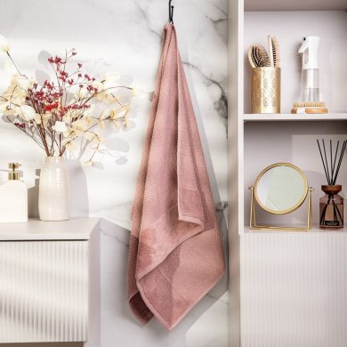 Полотенце для тела Homla NASIA 70x130 см Розовый 238207 фото - 4
