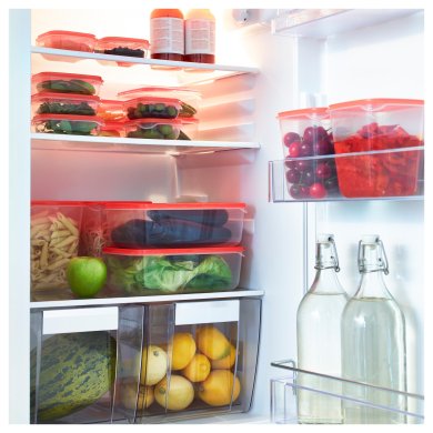 IKEA Набір контейнерів PRUTA (ИКЕА ПРУТА) 80251551 фото - 4