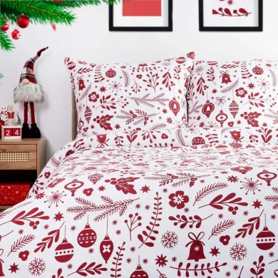 Комплект постільної білизни Homla SAYLOR 160х200 см Принт 242116 фото - 6