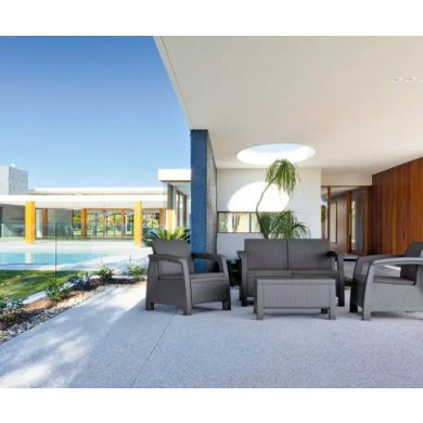 Комплект садових меблів Keter BAHAMAS Графіт 230686 фото - 5