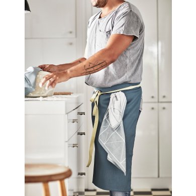 IKEA Набір кухонних рушників SANDVIVA 40х60 см 2 шт Блакитний (ИКЕА САНДВИВА) 20464414 фото - 4