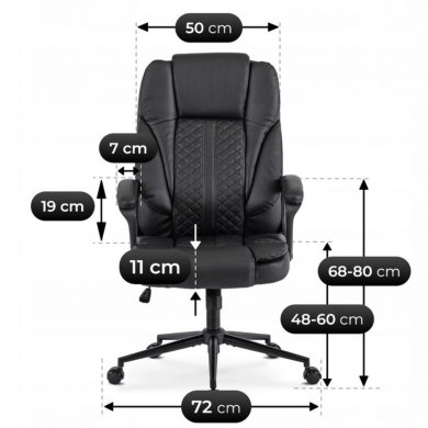 Офісне крісло Mebel Elit PHONIX Чорний ME.PHONIX/CZ/E/FO фото - 10