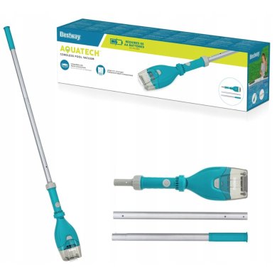 Пылесос для бассейна на батарейках Bestway 58770 AQUATECH Бирюзовый BES58770 фото - 2