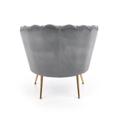 Крісло м'яке Halmar Amorinito Сірий - 6 Крісло м'яке Halmar Amorinito Сірий V-CH-AMORINITO-FOT-POPIEL фото - 6